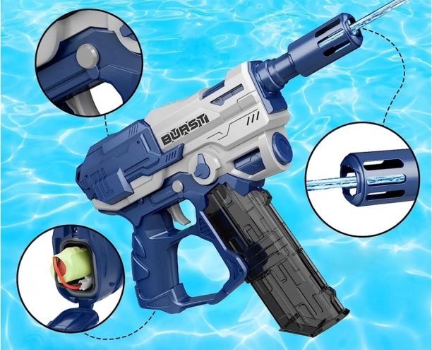 Elektrische Wasserpistole mit großer Reichweite