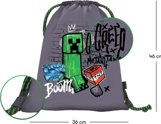 Beutel für Schuhe oder Kleinigkeiten Minecraft TNT