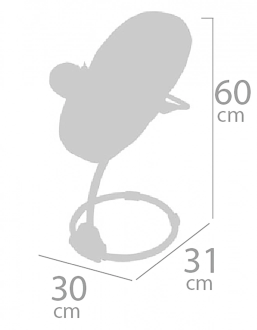 Multifunktionales Puppen-Hochstuhl und Schaukel 3-in-1 Verona