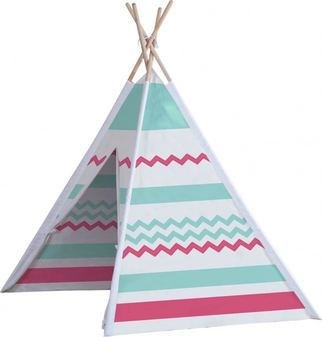 Bunte Teepee Zelt