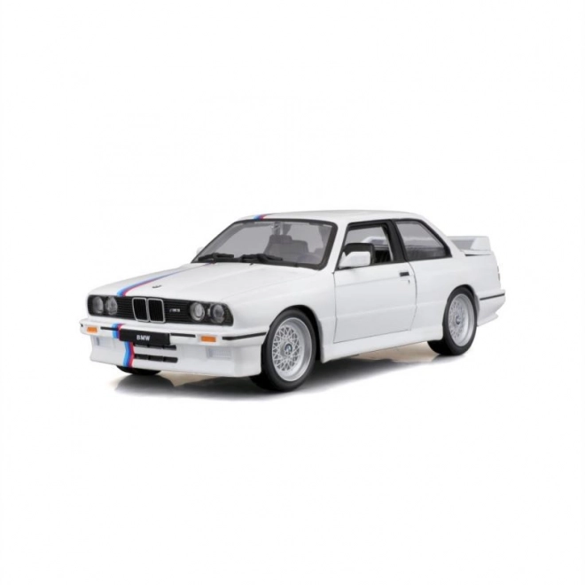 Bburago BMW 3er Serie M3 1988 Weiß Modellauto