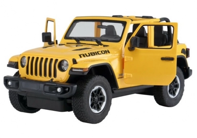 Auto R/C Jeep Wrangler Rubicon 1:14 Rastar – Gelb