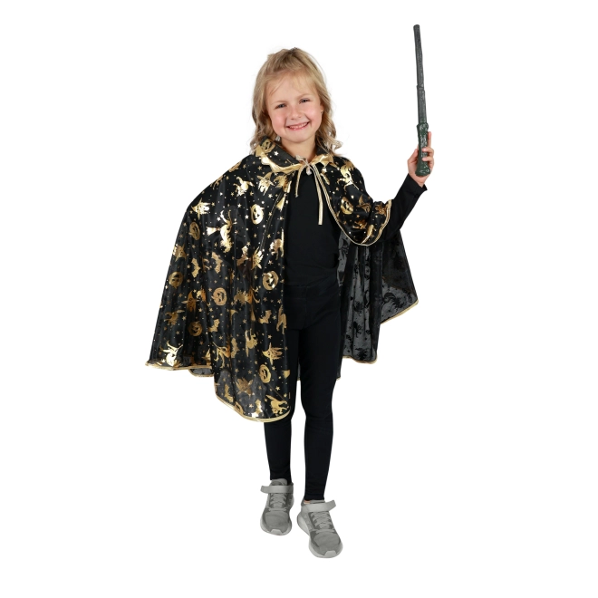 Magischer Look mit goldenen Motiven
