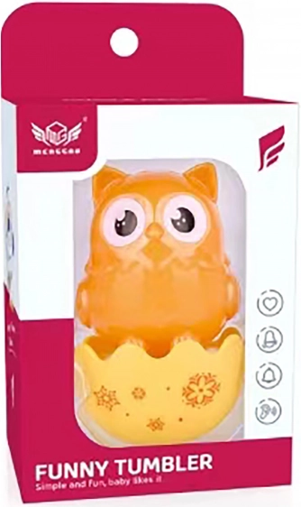 Schaukelnde Eulen-Spielzeugfigur 11 cm