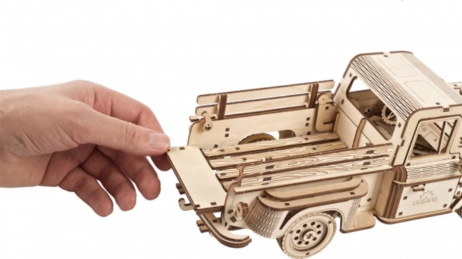 Ugears 3D Holzmechanik-Puzzle Amerikanischer Pickup-Truck