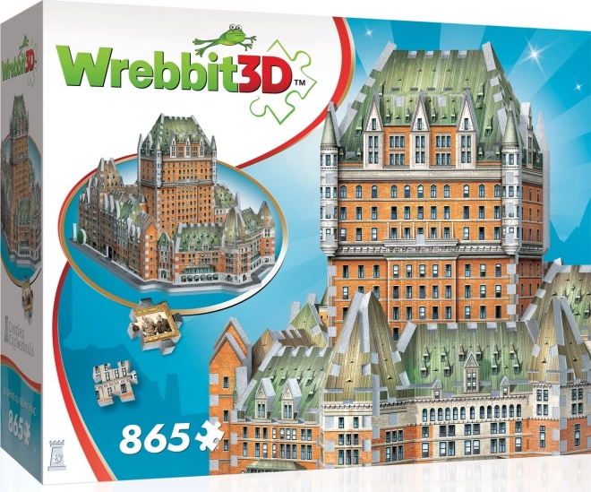 3D-Puzzle WREBBIT Le Château Frontenac 865 Teile