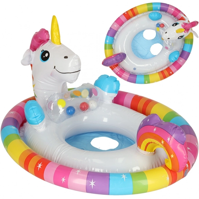 Schwimmring Einhorn für Kinder 3-4 Jahre