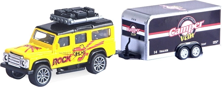 Realistische Details und Reiseanhänger