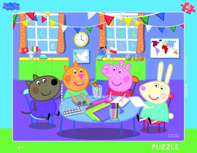 Puzzle Peppa Wutz für Kinder 40 Teile