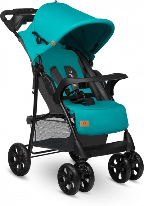 Lionelo Emma Plus Kinderwagen Grün – Vivid Türkis