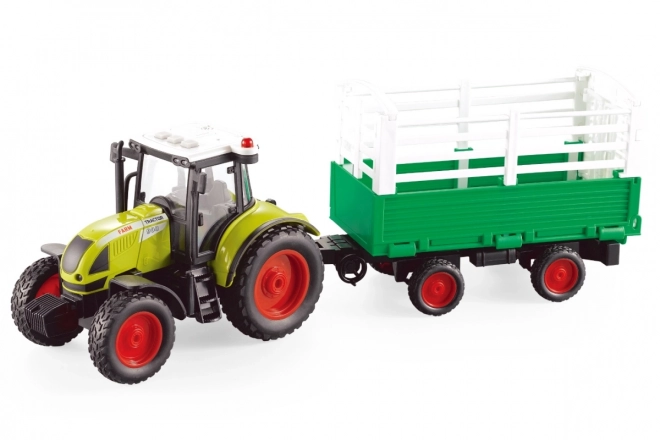 Traktor mit batteriebetriebenem Anhänger