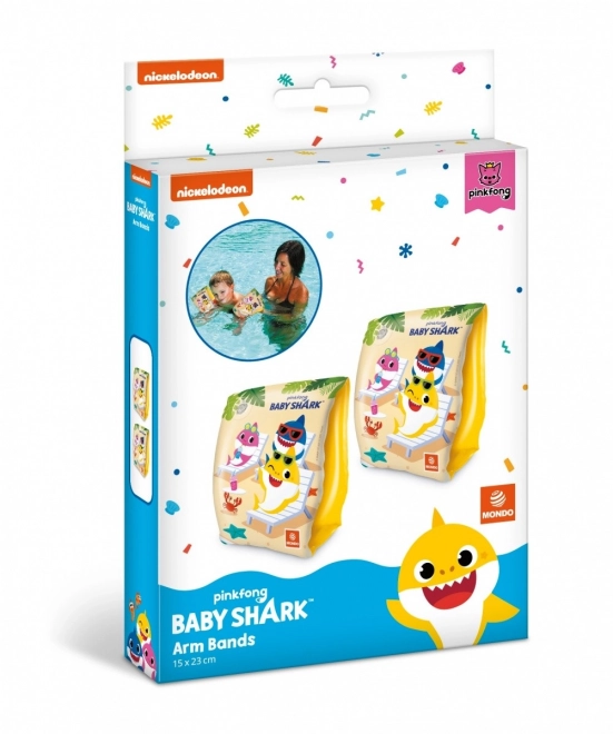 Baby Shark aufblasbare Schwimmflügel für Kinder