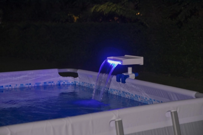 Wasserfontäne mit LED-Beleuchtung für Gartenpools BESTWAY