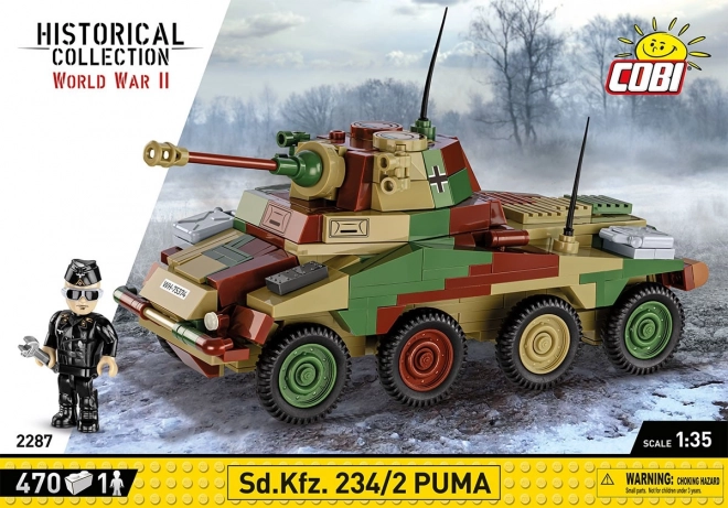 Konstruktionsspielzeug Sd.Kfz. 234/2 Puma