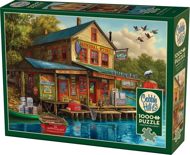 Puzzle Laden Bob's Beer & Bait 1000 Teile