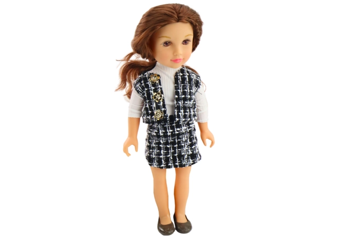 Stilvolles kariertes Outfit