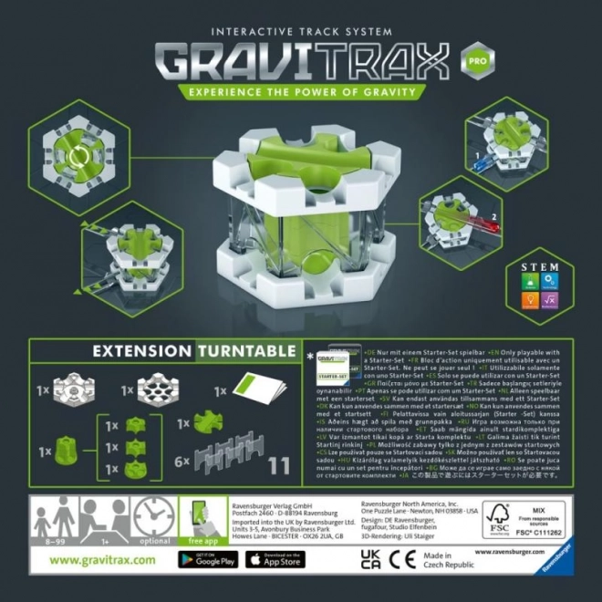 Gravitrax Erweiterungsset Drehscheibe Ravensburger