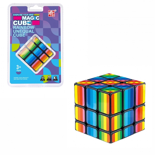 Magischer Regenbogenwürfel