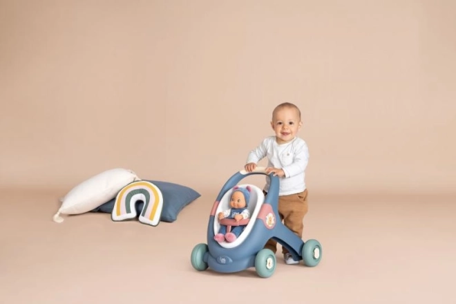 3-in-1 Lauflerner mit Puppe