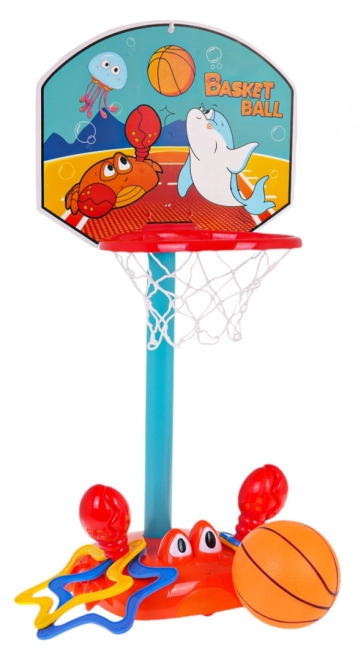Geschicklichkeitsspiel Krabbe Basketball