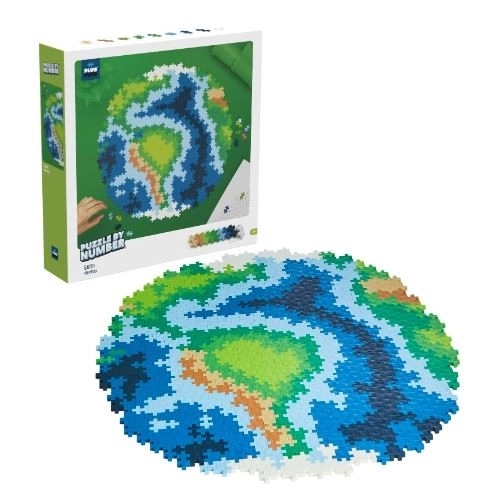 Plus-Plus Puzzle Nach Zahlen Erde 800 Teile