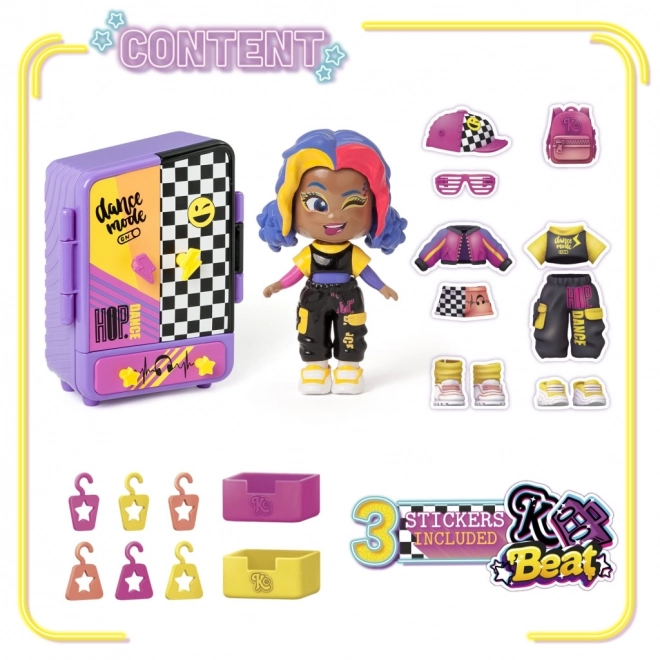 KookyLoos Mel Spielset - Garderobe für Puppen
