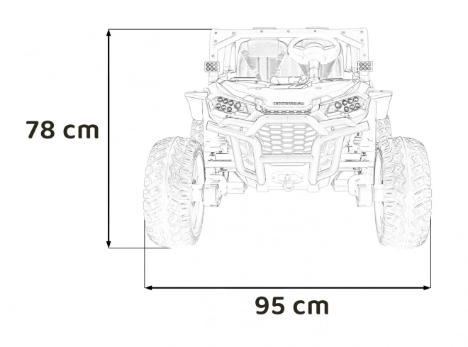 HONDA 4x4 Geländewagen Rosa – Grün