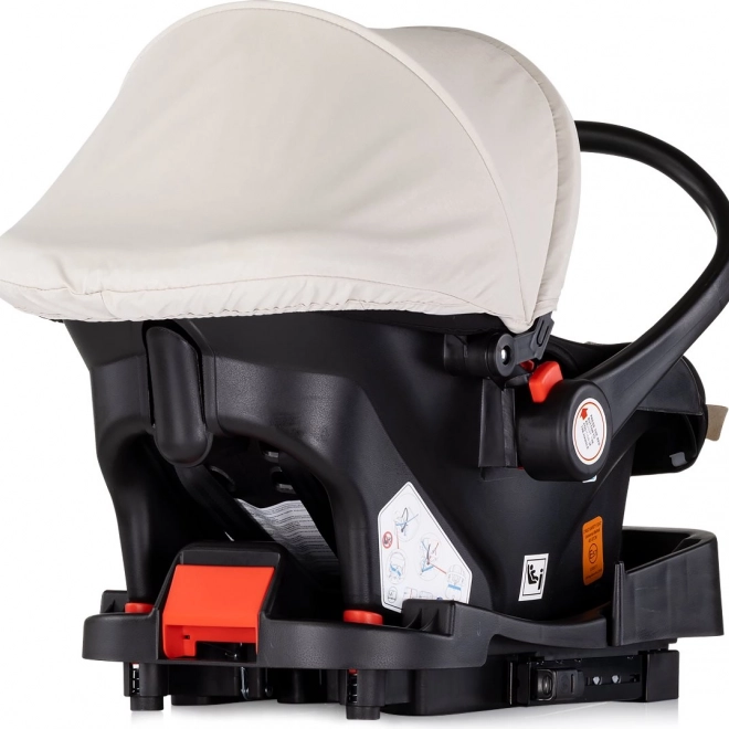 Kindersitz Chipolino Amore i-Size 40-87 cm Biscotta