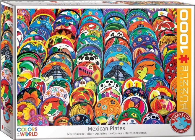 Eurographics Puzzle Mexikanische Teller 1000 Teile