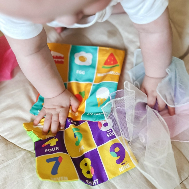 Woopie Baby edukatives sensorisches Taschentuchspielzeug