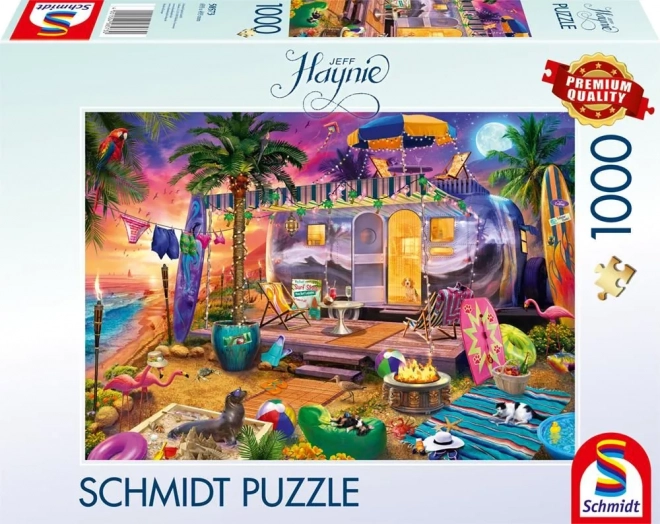 Puzzle Mobilheim 1000 Teile