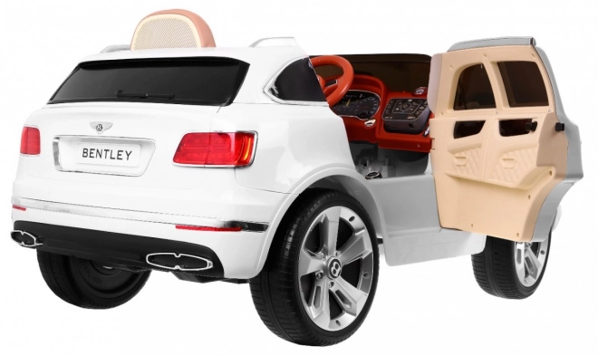 Bentley Bentayga Batterieauto für Kinder – Weiß