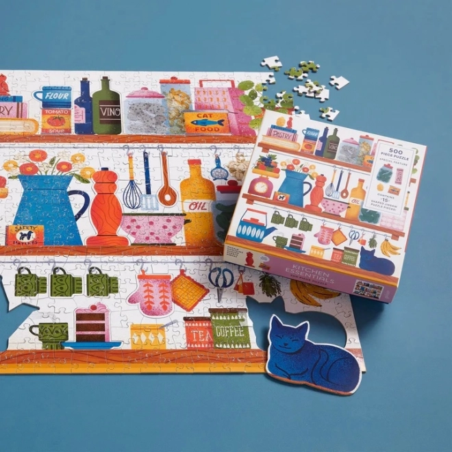 Puzzle Grundlegende Küchenutensilien 500 Teile