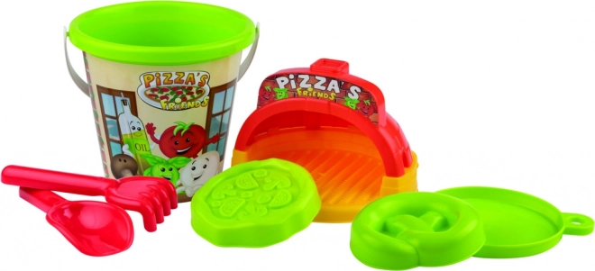 Androni Sandspiel-Set Pizza Freund