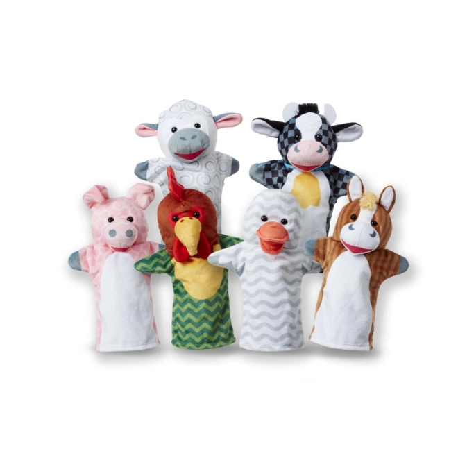 6 niedliche tierische Freunde