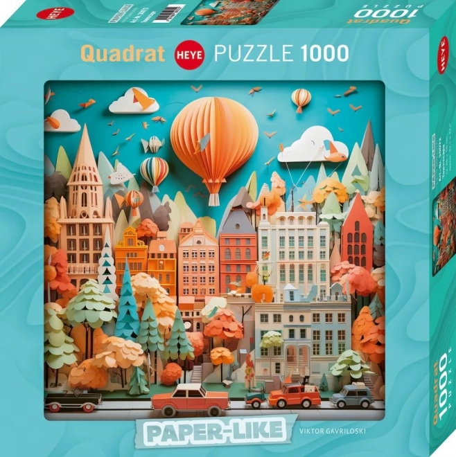 Heye Quadratisches Puzzle Stadtlandschaft 1000 Teile