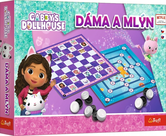 Dame und Mühle – Gabbys magisches Häuschen von Trefl