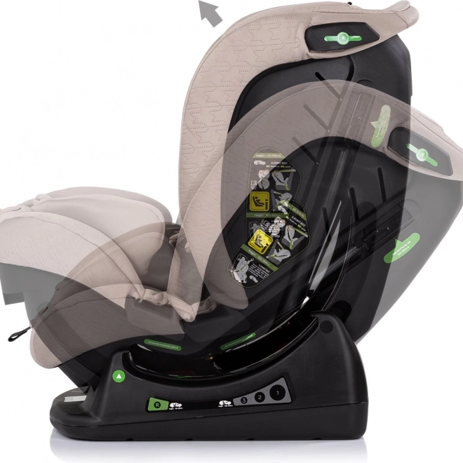 Autositz Chipolino Aviato i-Size Tiramisu
