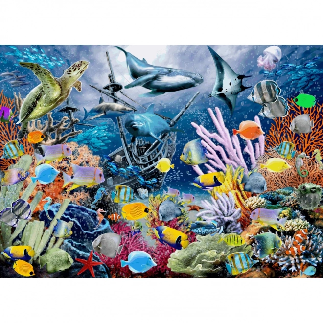Puzzle Buntes Meer 1000 Teile