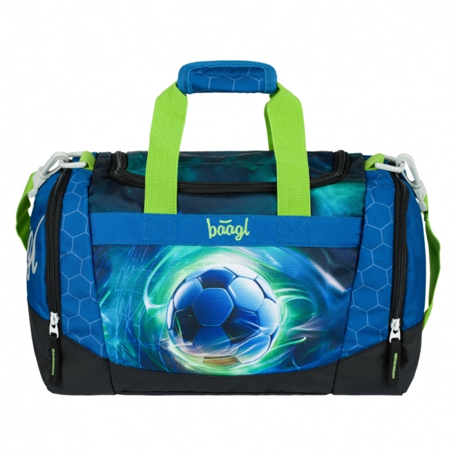 Baagl Kindersporttasche Fußball
