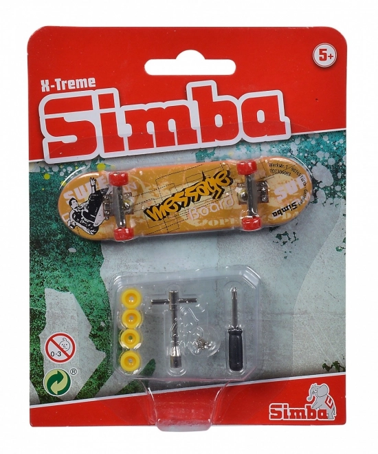 Finger-Skateboard mit Zubehör