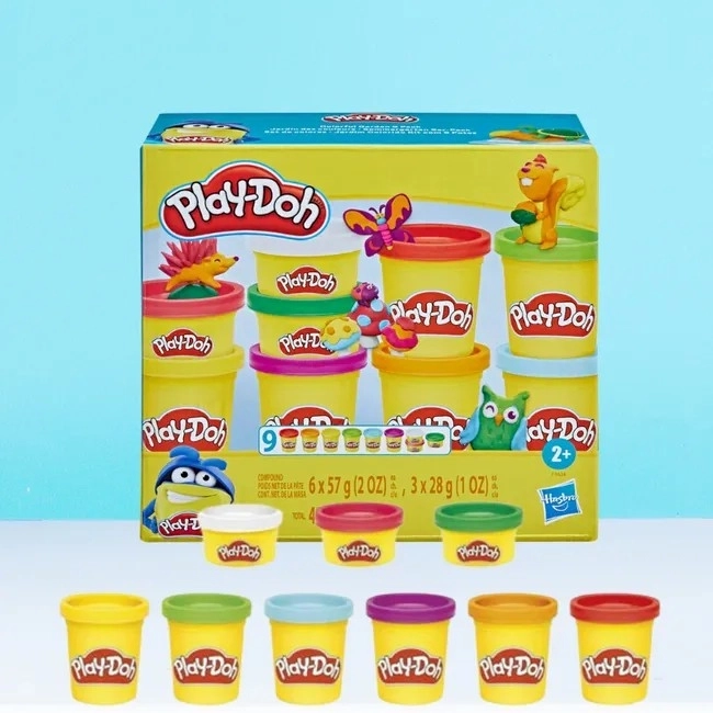 Play-Doh Bunte Gartenkollektion 9er-Pack