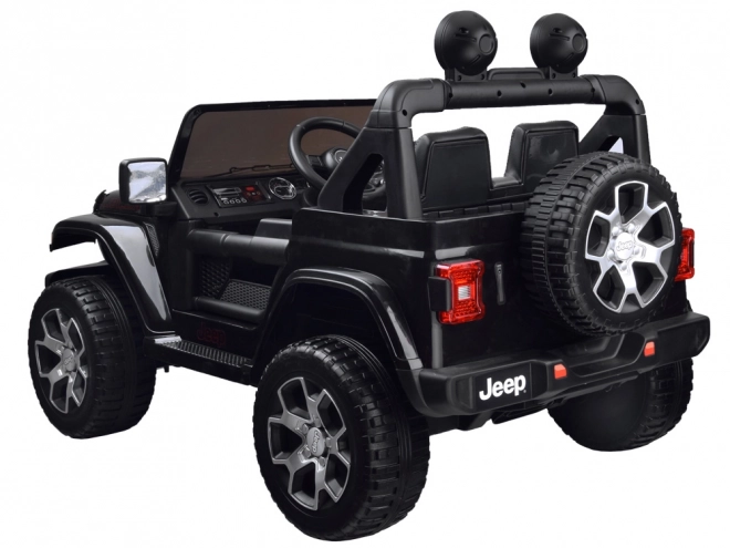 Kinderakku-Auto Jeep Wrangler Rubicon 4x4 – Schwarz