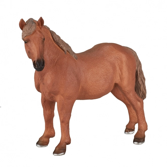 Realistische Suffolk Punch Stute Spielfigur