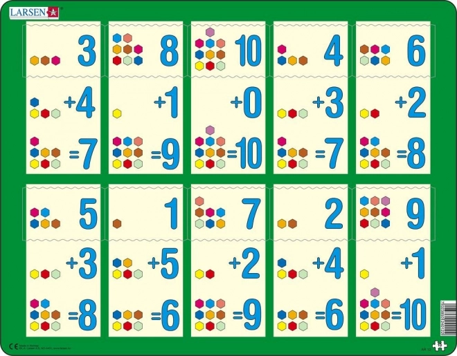 Larsen Puzzle Addition bis zehn II