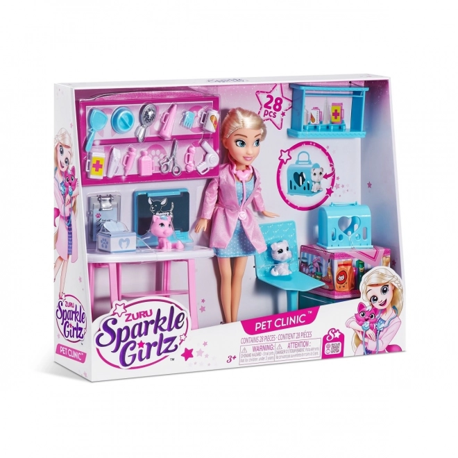 Sparkle Girlz Tierklinik Spielset