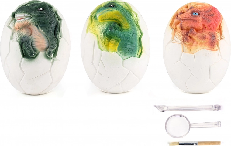 Realistische Dinosaurier-Eier mit Überraschung