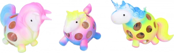 Anti-Stress Quetsch-Einhorn 10 cm