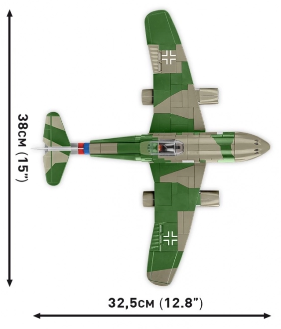 Historisches Flugzeugmodell Messerschmitt Me262