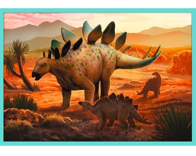 Dinosaurier-Welt Puzzle Set für Kinder